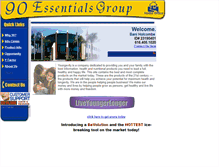 Tablet Screenshot of bani.90essentials.com